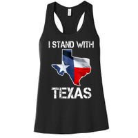 I Stand With Texas Scotus Women's Racerback Tank