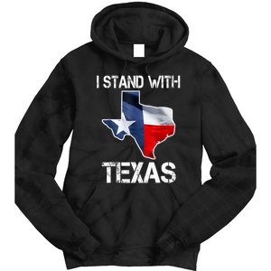 I Stand With Texas Scotus Tie Dye Hoodie