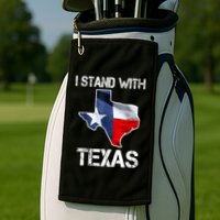 I Stand With Texas Scotus Golf Towel
