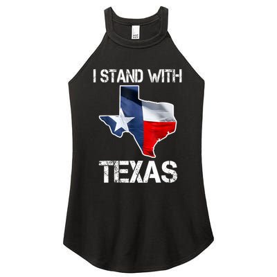 I Stand With Texas Scotus Women's Perfect Tri Rocker Tank