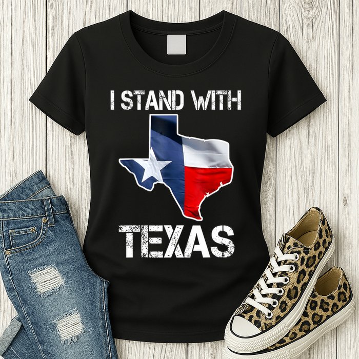 I Stand With Texas Scotus Womens T-Shirt