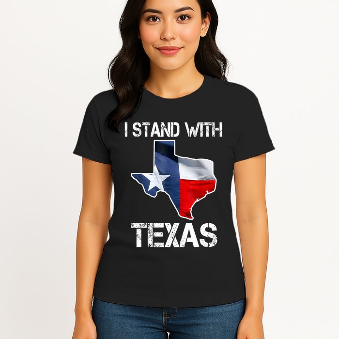 I Stand With Texas Scotus Womens T-Shirt