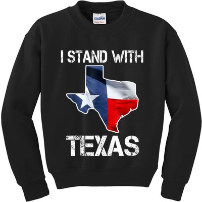 I Stand With Texas Scotus Kids Sweatshirt