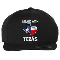 I Stand With Texas Scotus Wool Snapback Cap