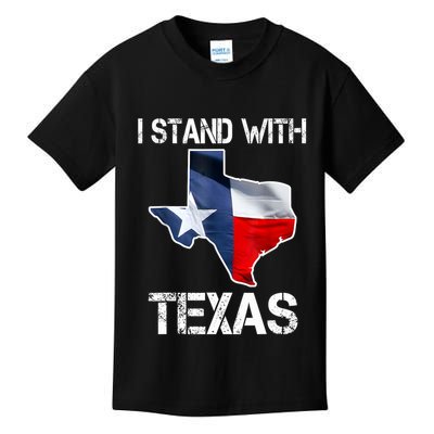 I Stand With Texas Scotus Kids T-Shirt