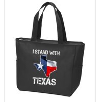 I Stand With Texas Scotus Zip Tote Bag