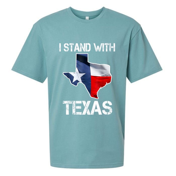 I Stand With Texas Scotus Sueded Cloud Jersey T-Shirt
