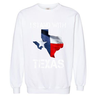 I Stand With Texas Scotus Garment-Dyed Sweatshirt