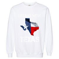 I Stand With Texas Scotus Garment-Dyed Sweatshirt