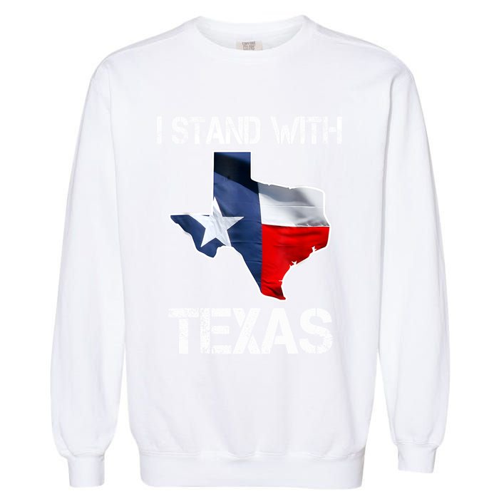 I Stand With Texas Scotus Garment-Dyed Sweatshirt