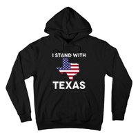 I Stand With Texas Usa Flag Hoodie