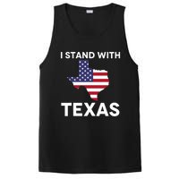 I Stand With Texas Usa Flag PosiCharge Competitor Tank