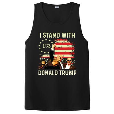 I Stand With Trump Funny Trump 2024 PosiCharge Competitor Tank