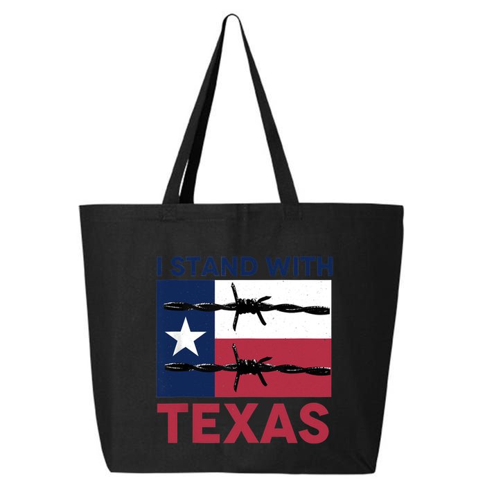 I Stand With Texas 25L Jumbo Tote