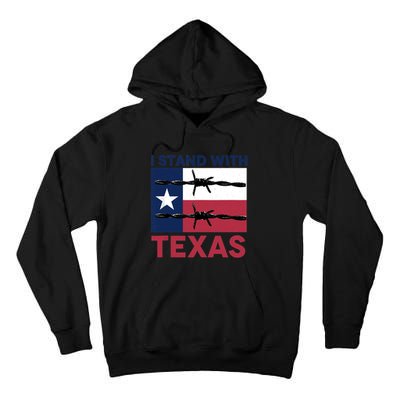 I Stand With Texas Tall Hoodie