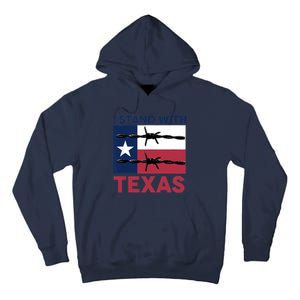 I Stand With Texas Tall Hoodie