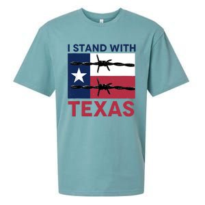 I Stand With Texas Sueded Cloud Jersey T-Shirt