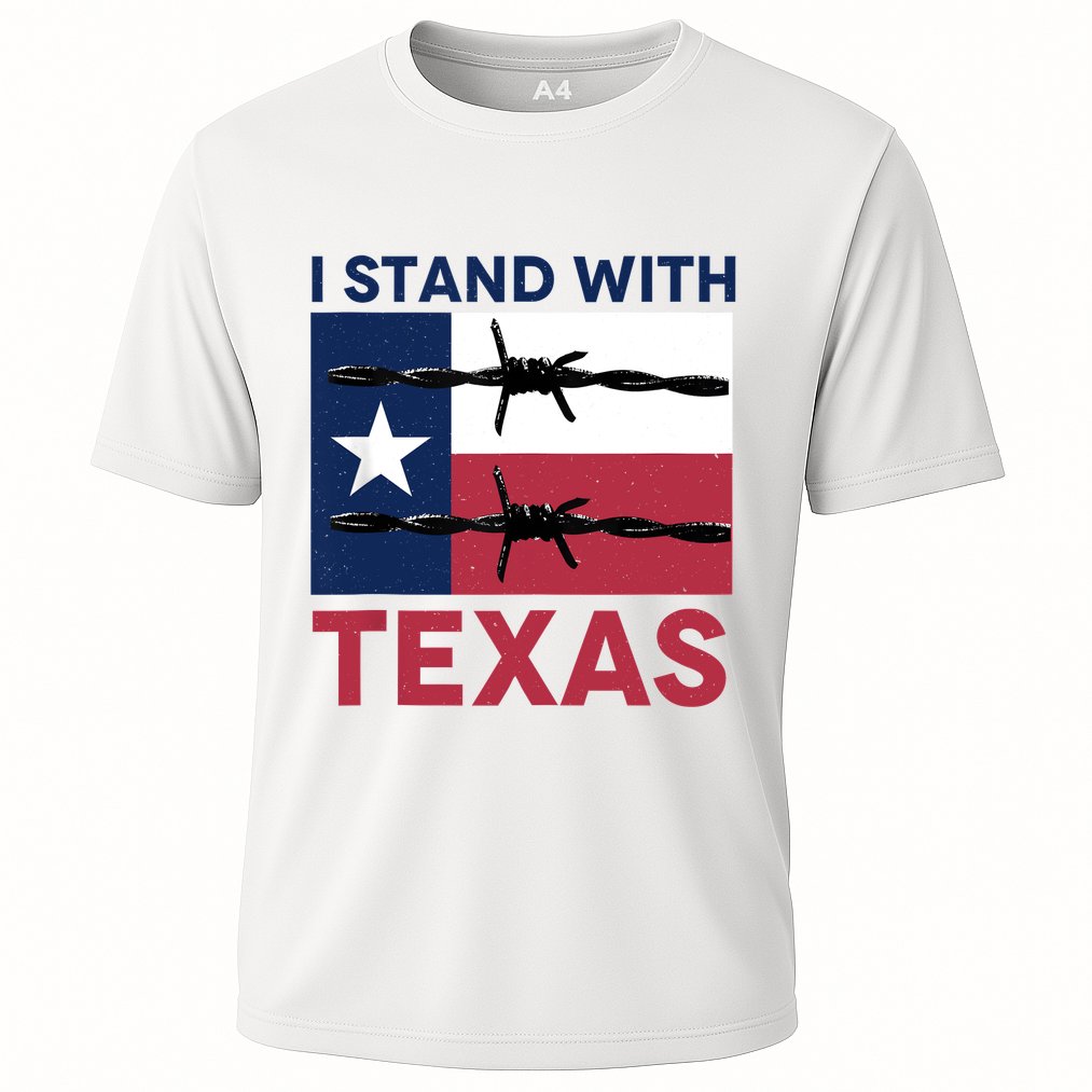 I Stand With Texas Performance Shirt