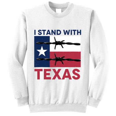 I Stand With Texas Sweatshirt