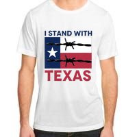 I Stand With Texas Adult ChromaSoft Performance T-Shirt