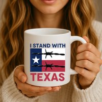 I Stand With Texas Mug