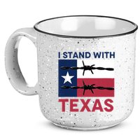 I Stand With Texas 15oz Campfire Ceramic Mug