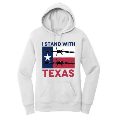 I Stand With Texas Women's Pullover Hoodie