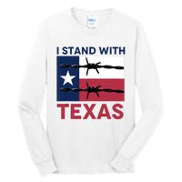 I Stand With Texas Tall Long Sleeve T-Shirt