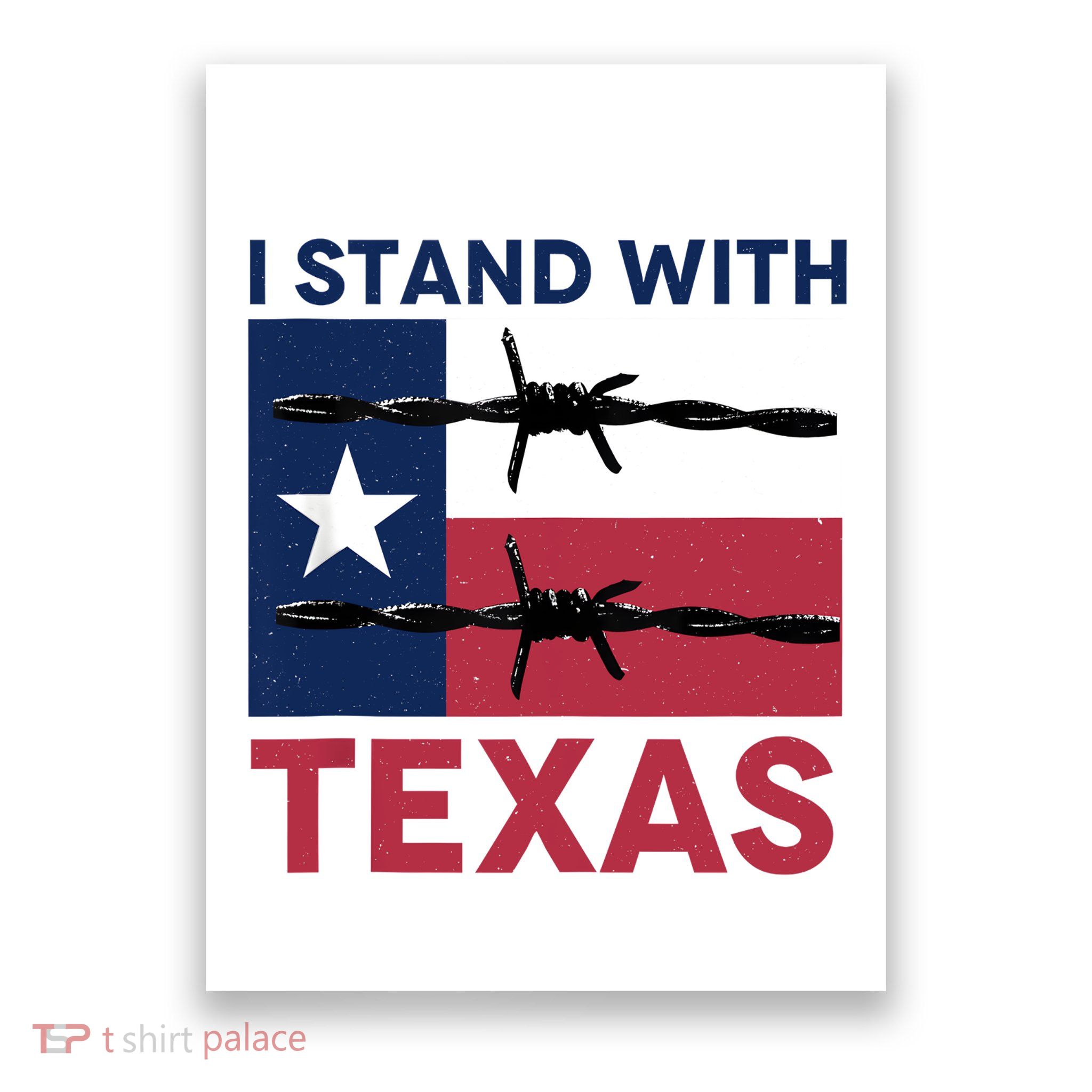 I Stand With Texas Poster