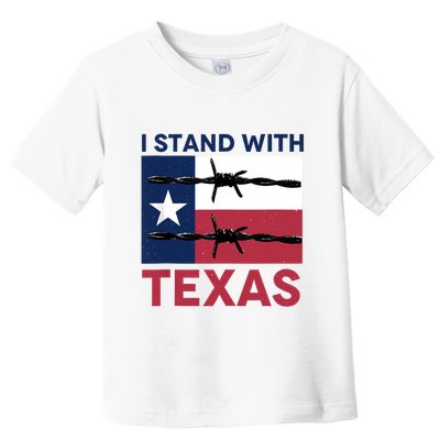 I Stand With Texas Toddler T-Shirt