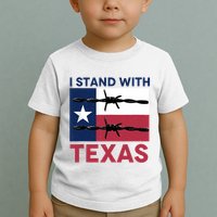 I Stand With Texas Toddler T-Shirt