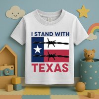 I Stand With Texas Toddler T-Shirt