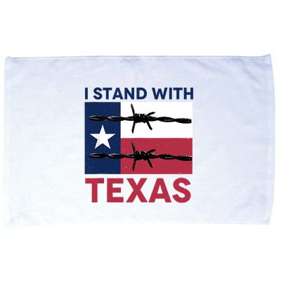 I Stand With Texas Microfiber Hand Towel