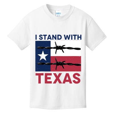 I Stand With Texas Kids T-Shirt