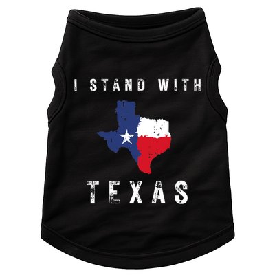I Stand With Texas Doggie Tank