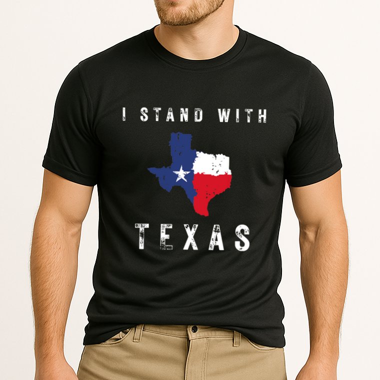 I Stand With Texas Performance Shirt