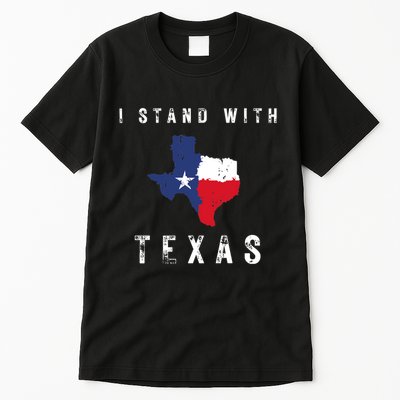 I Stand With Texas Tall T-Shirt