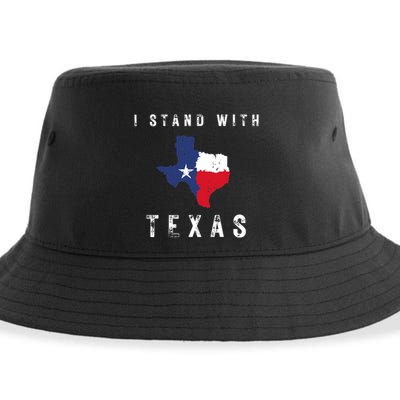 I Stand With Texas Sustainable Bucket Hat