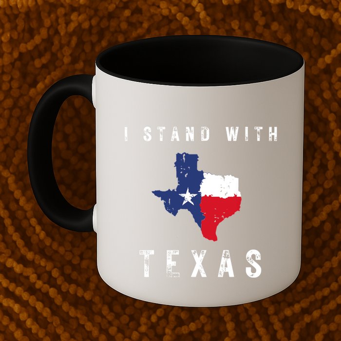 I Stand With Texas Mug