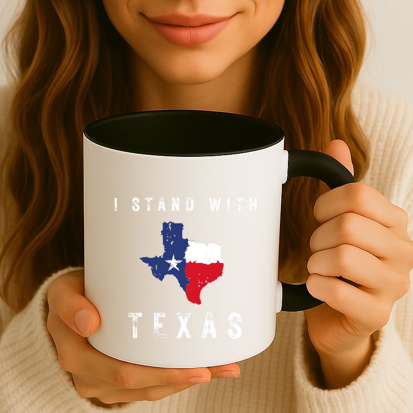 I Stand With Texas Mug