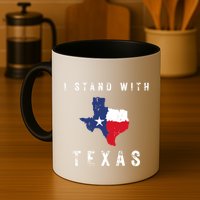 I Stand With Texas Mug