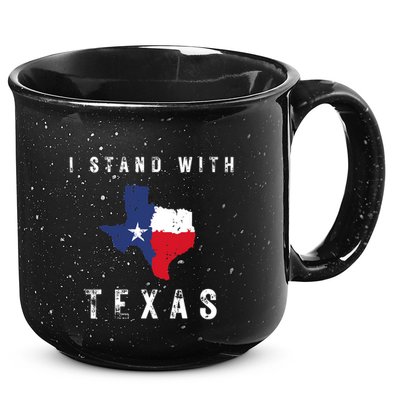I Stand With Texas 15oz Campfire Ceramic Mug