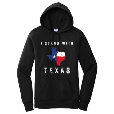 I Stand With Texas Women's Pullover Hoodie