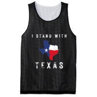 I Stand With Texas Mesh Reversible Basketball Jersey Tank
