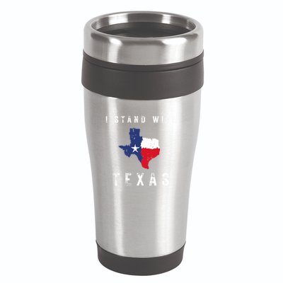 I Stand With Texas 16oz Travel Tumbler