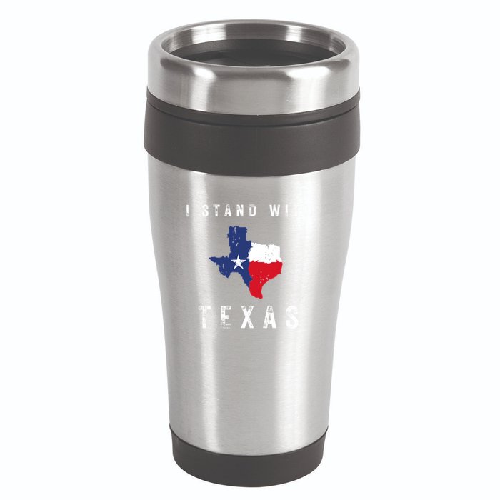 I Stand With Texas 16oz Travel Tumbler