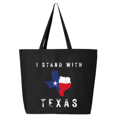 I Stand With Texas 25L Jumbo Tote