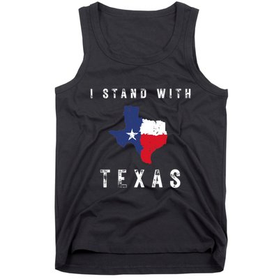 I Stand With Texas Tank Top