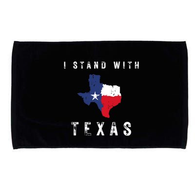 I Stand With Texas Microfiber Hand Towel
