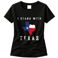 I Stand With Texas Womens T-Shirt